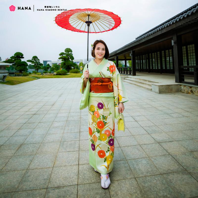 Mẫu Homongi Kimono 14