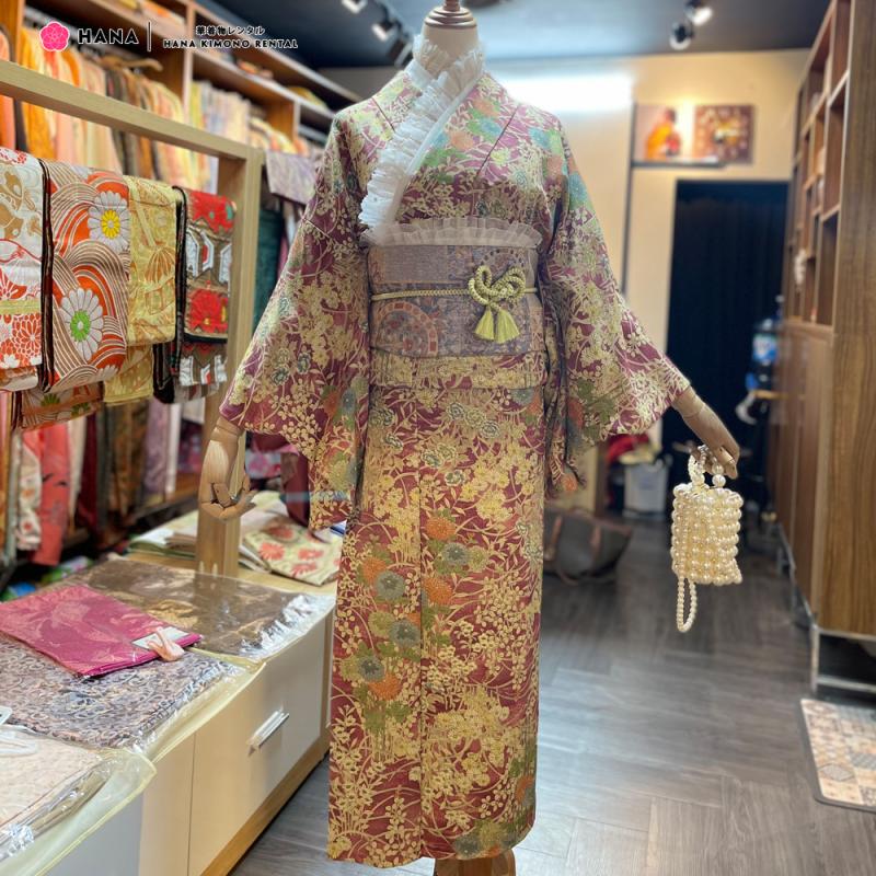 Mẫu Kimono Komon 09