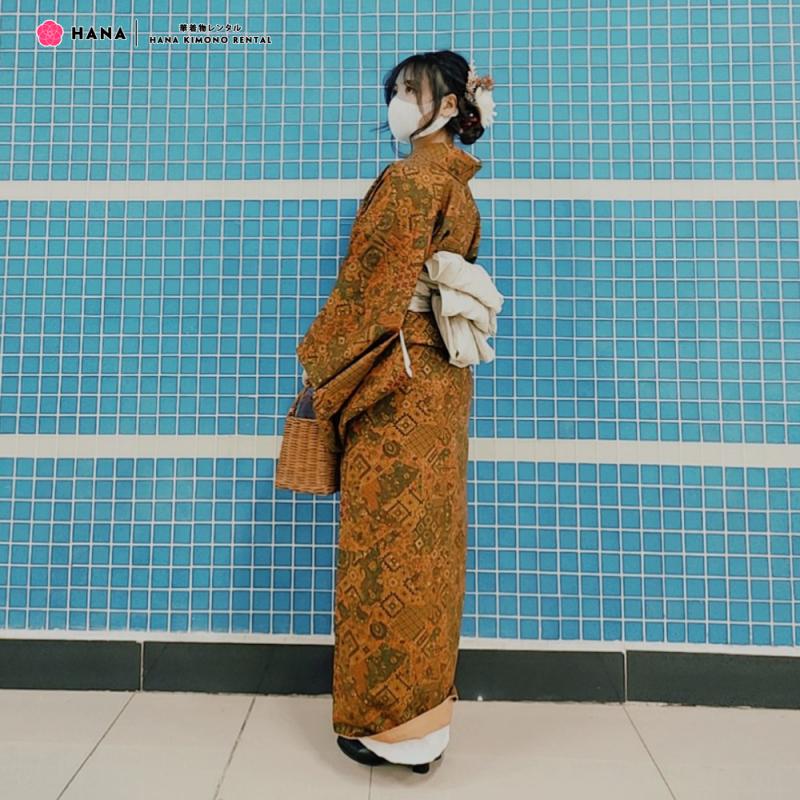 Mẫu Retro Kimono 07